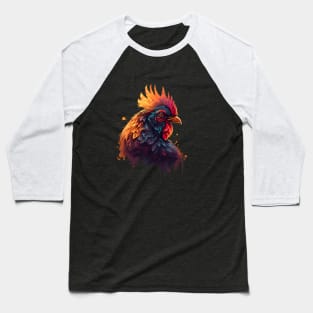 rooster Baseball T-Shirt